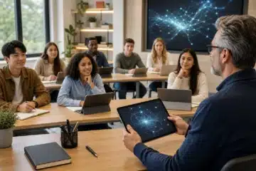 Chatbot IA éducatif assistant pour devoirs enseignants pédagogie