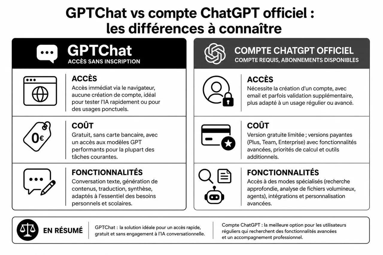 Chat OpenAI pour discuter avec une IA: où le trouver et comment bien s’en servir? , Chat OpenAI, GPTChat et autres solutions IA: les différences à connaître