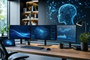 Intelligence artificielle ChatGPT‑4 avec interface conversationnelle moderne