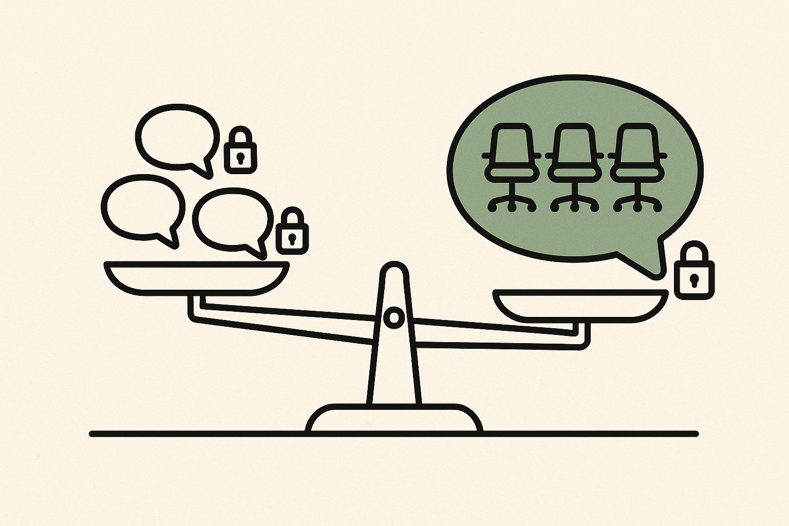 Balance comparant trois abonnements ChatGPT individuels et un espace de travail partage